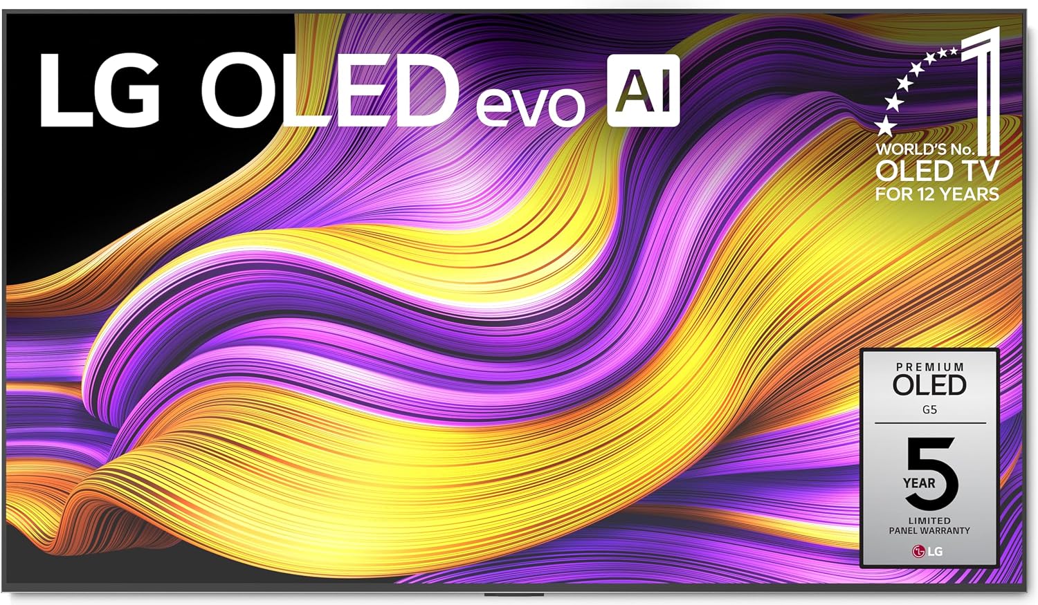 LG 65인치 OLED evo AI 4K G5 시리즈 스마트 TV (OLED65G5WUA, 2025)