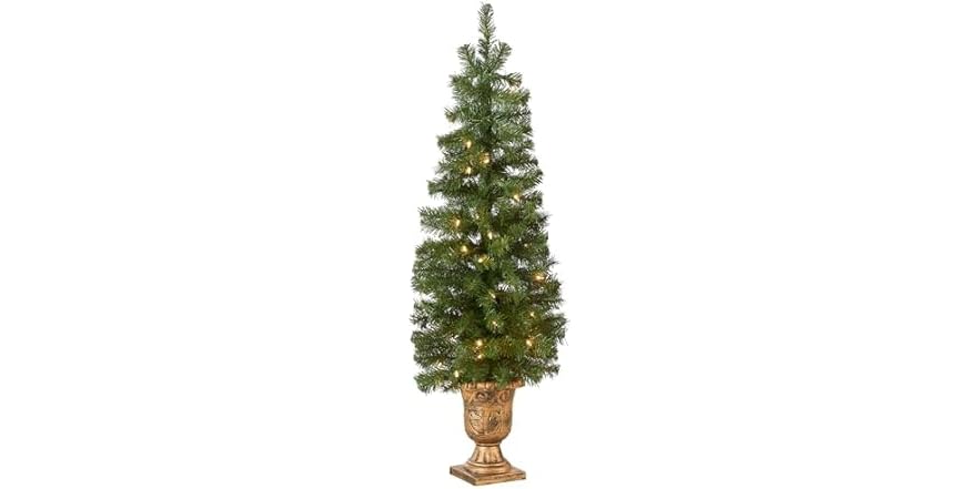National Tree Company 4ft Pre-Lit Montclair Spruce 크리스마스 트리