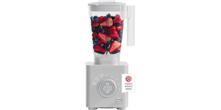 Chefman Obliterator 48 oz 카운터탑 블렌더 1380W