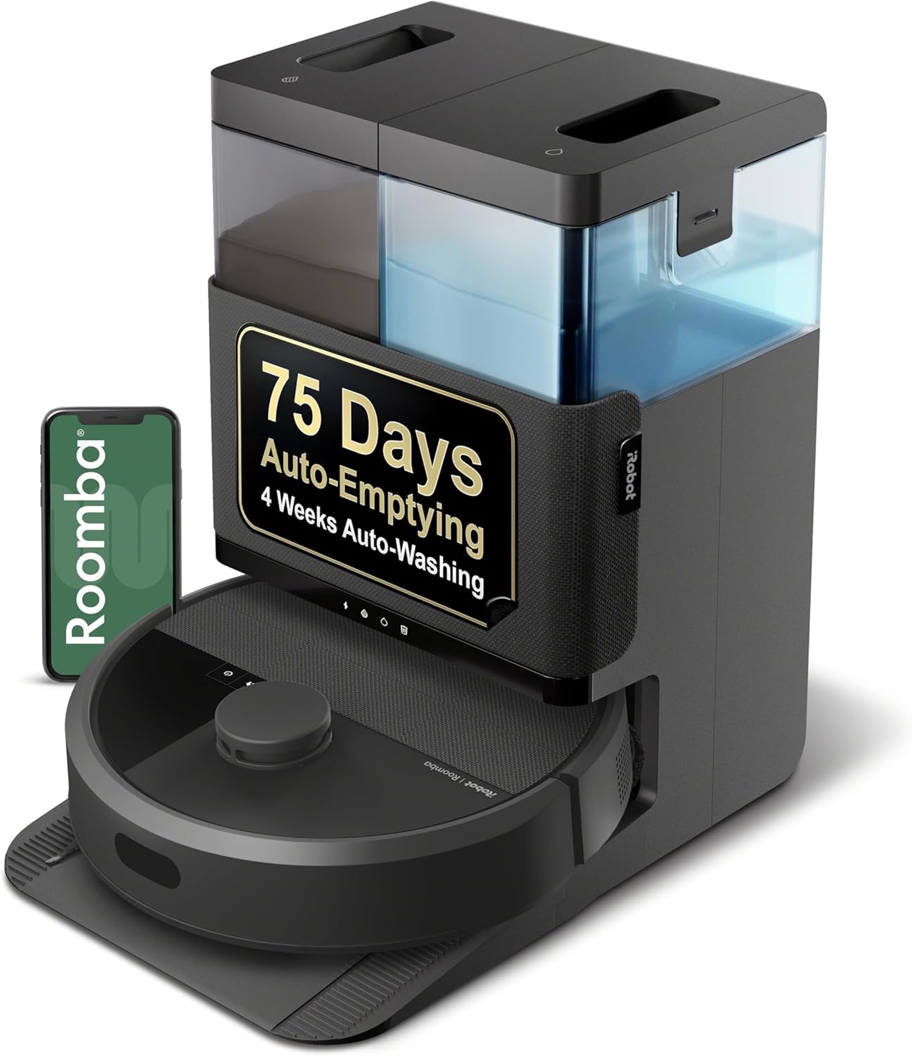 iRobot Roomba Plus 405 (G181) 2-in-1 LiDAR 매핑 로봇 청소기 및 물걸레 $299.99