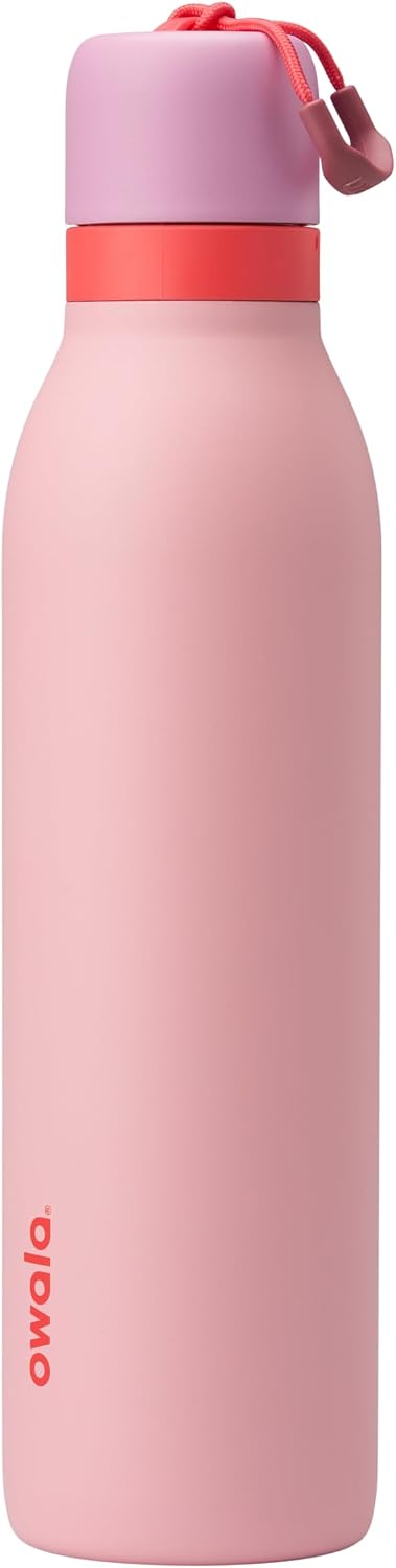 Owala FreeSip Twist 24oz Insulated Water Bottle (Angel Food Cake)