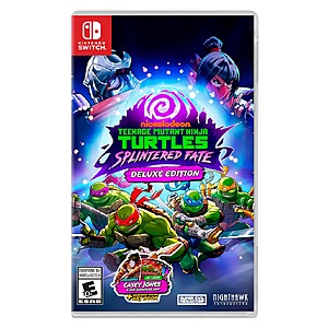 Teenage Mutant Ninja Turtles: Splintered Fate 디럭스 에디션 (Nintendo Switch)
