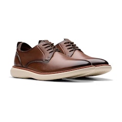 Clarks Brantin Plain Toe 남성용 가죽 옥스퍼드 슈즈
