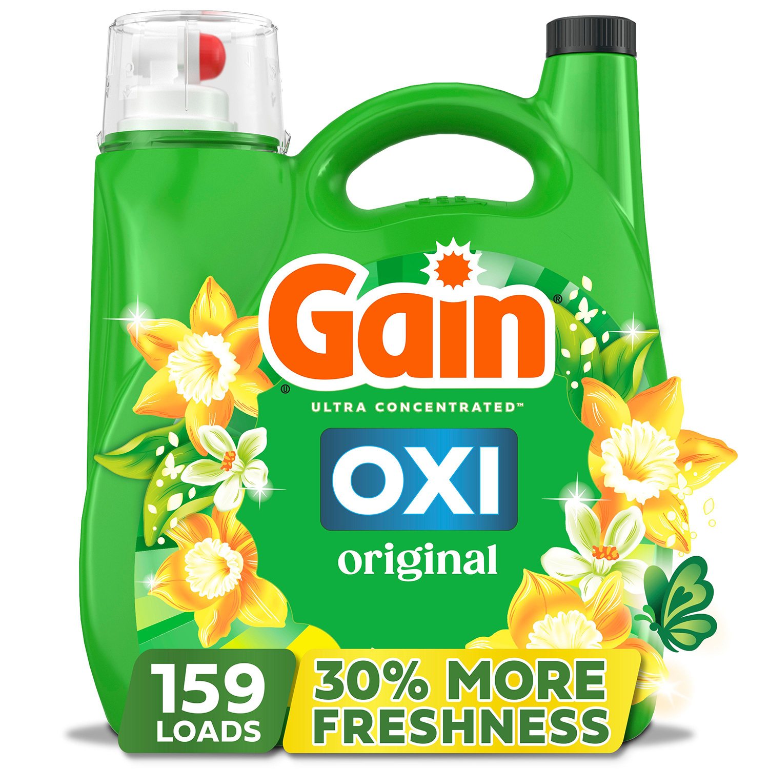 Gain + Oxi 액체 세탁 세제 Original