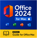 Microsoft Office 2024 평생 라이선스 소프트웨어 키 (Apple macOS) + 전체 사용자 가이드