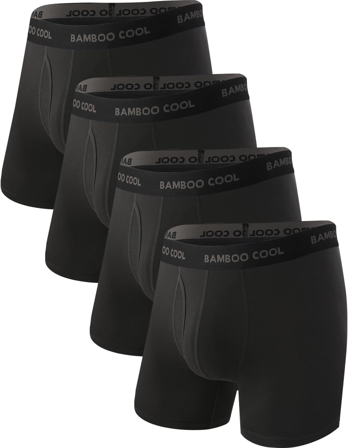BAMBOO COOL 남성용 복서 브리프 초통기성 언더웨어 멀티팩