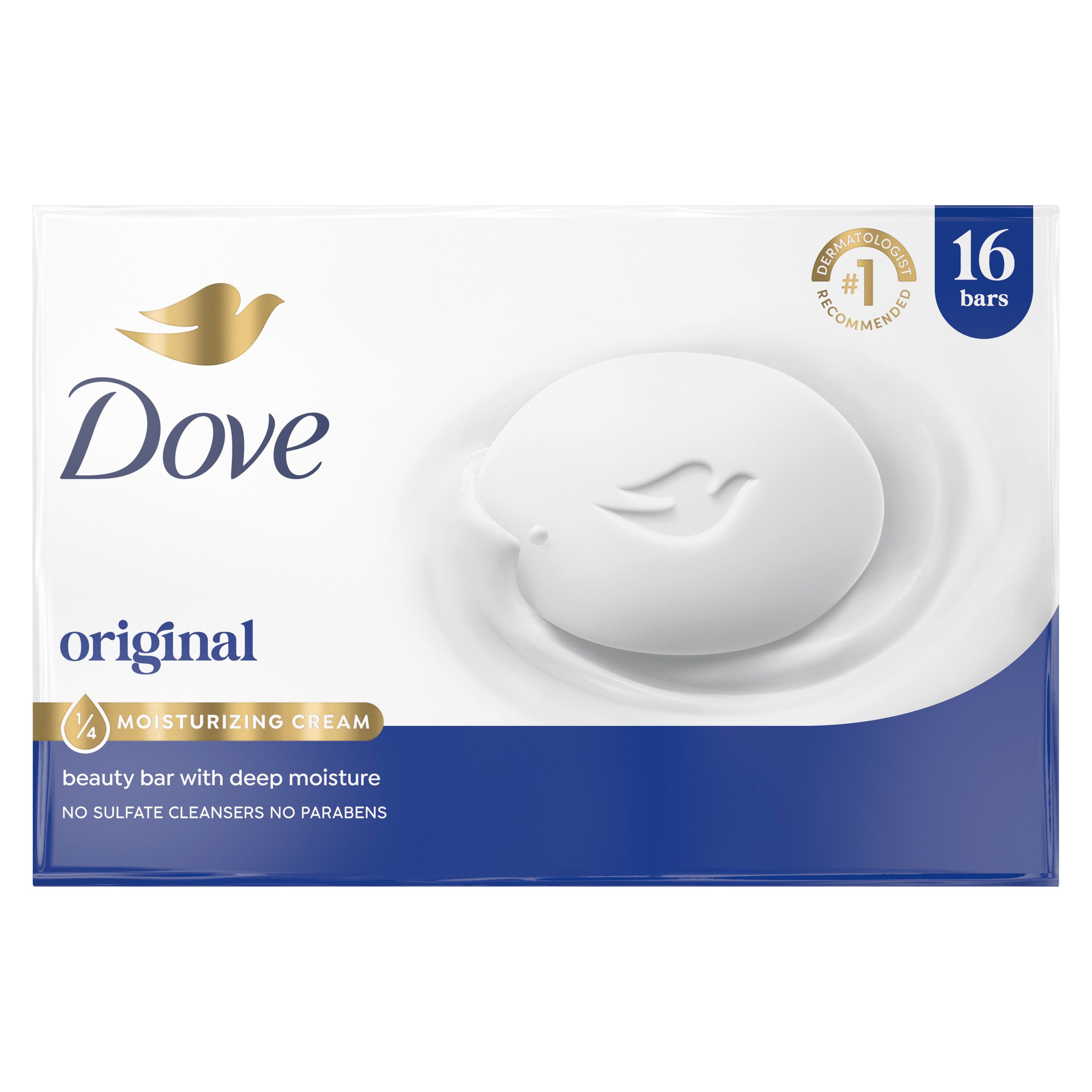 Dove 뷰티 바 비누, 오리지널 화이트, 3.75 oz., 16개입