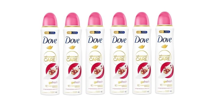 (6 Pack) Dove Advanced Care 석류 및 레몬