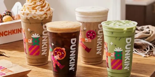 던킨(Dunkin') 한정판 스티커 시트