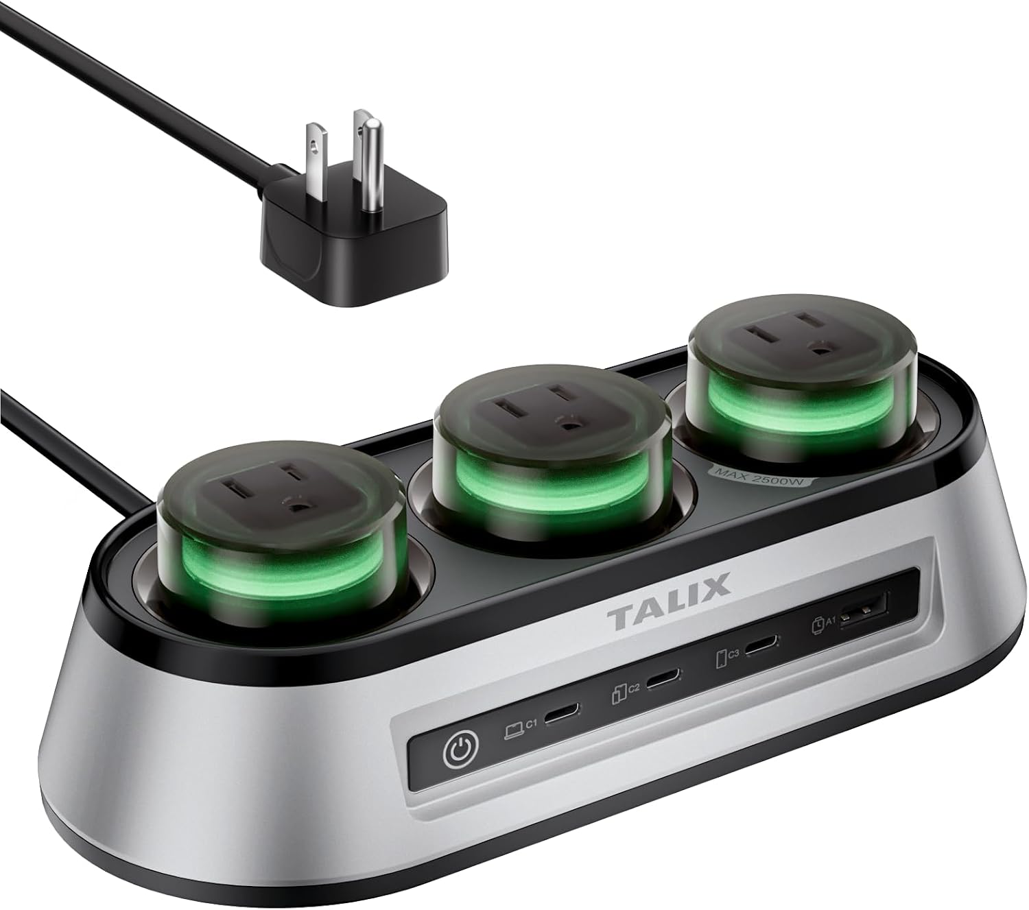 Talix 150W 7-in-1 GaN 데스크탑 충전 스테이션