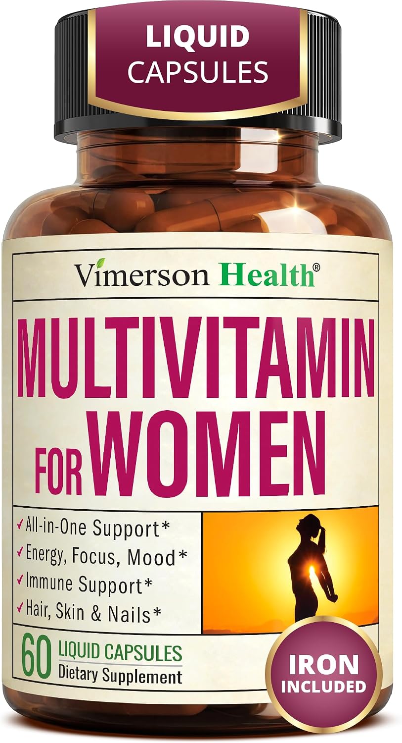 Vimerson Health Multivitamin for Women – 60 Liquid Caps