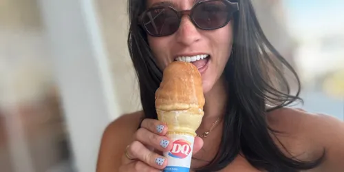 Dairy Queen 스몰 디핑드 콘 $1