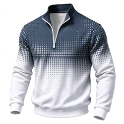 Men's Geo Outdoor 하프 집 스웨트셔츠