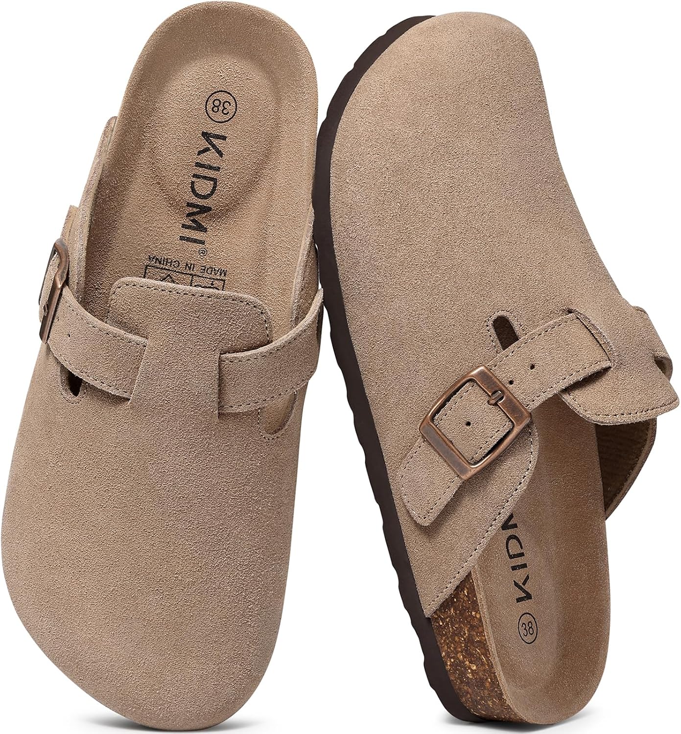 KIDMI Genuine Suede 클로그