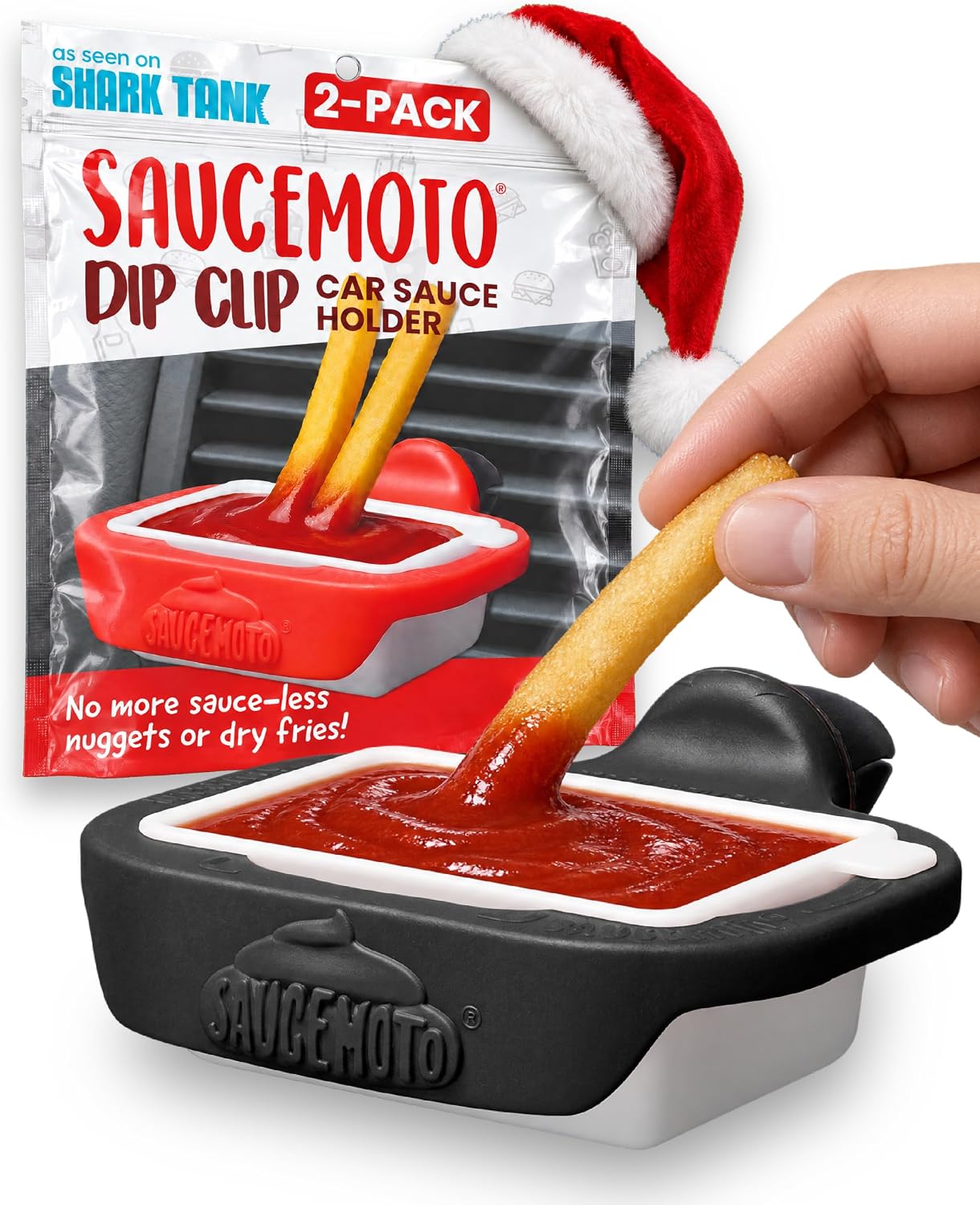 Saucemoto Dip Clip (2개 세트)