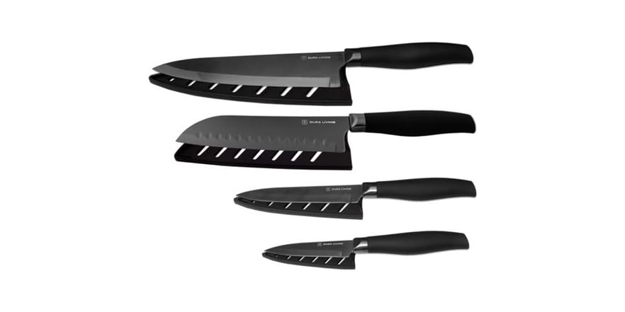 Dura Titan 4pc 칼 세트 (칼집 포함)