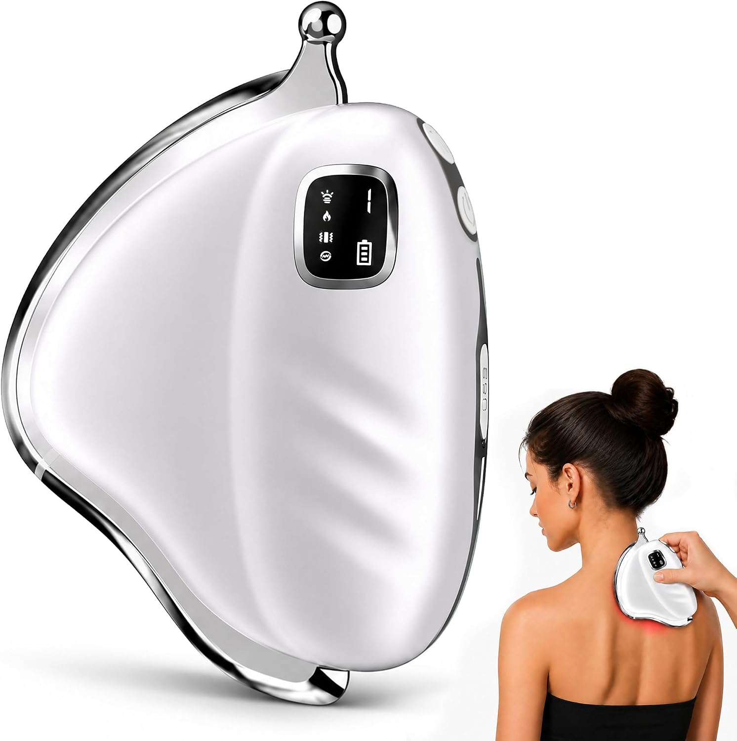 QuestGuts 가열식 근육 스크래퍼 (Heated Muscle Scraper)