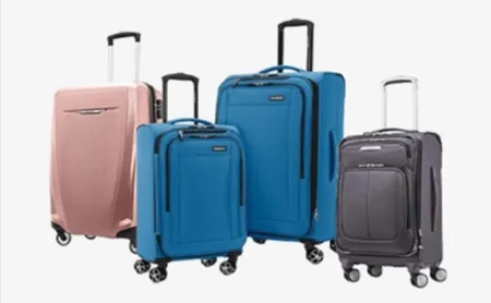 Samsonite 및 기타 브랜드 여행용 가방