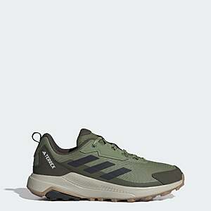 adidas Men's Terrex Anylander 하이킹 신발 (Tent Green / Carbon / Olive Strata)