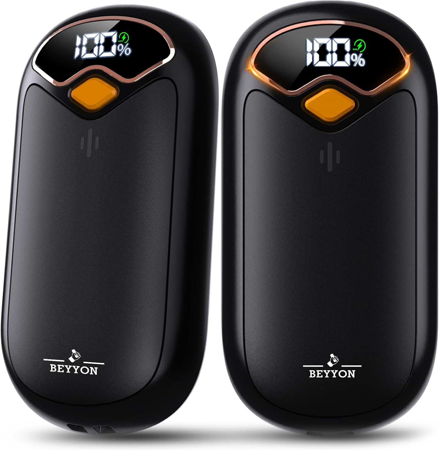 BEYYON Electric Rechargeable Hand Warmers (2-Pack)