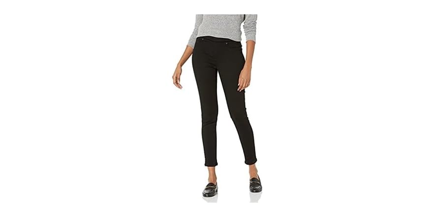 Amazon Essentials 여성용 스키니 미드라이즈 포켓 팬츠