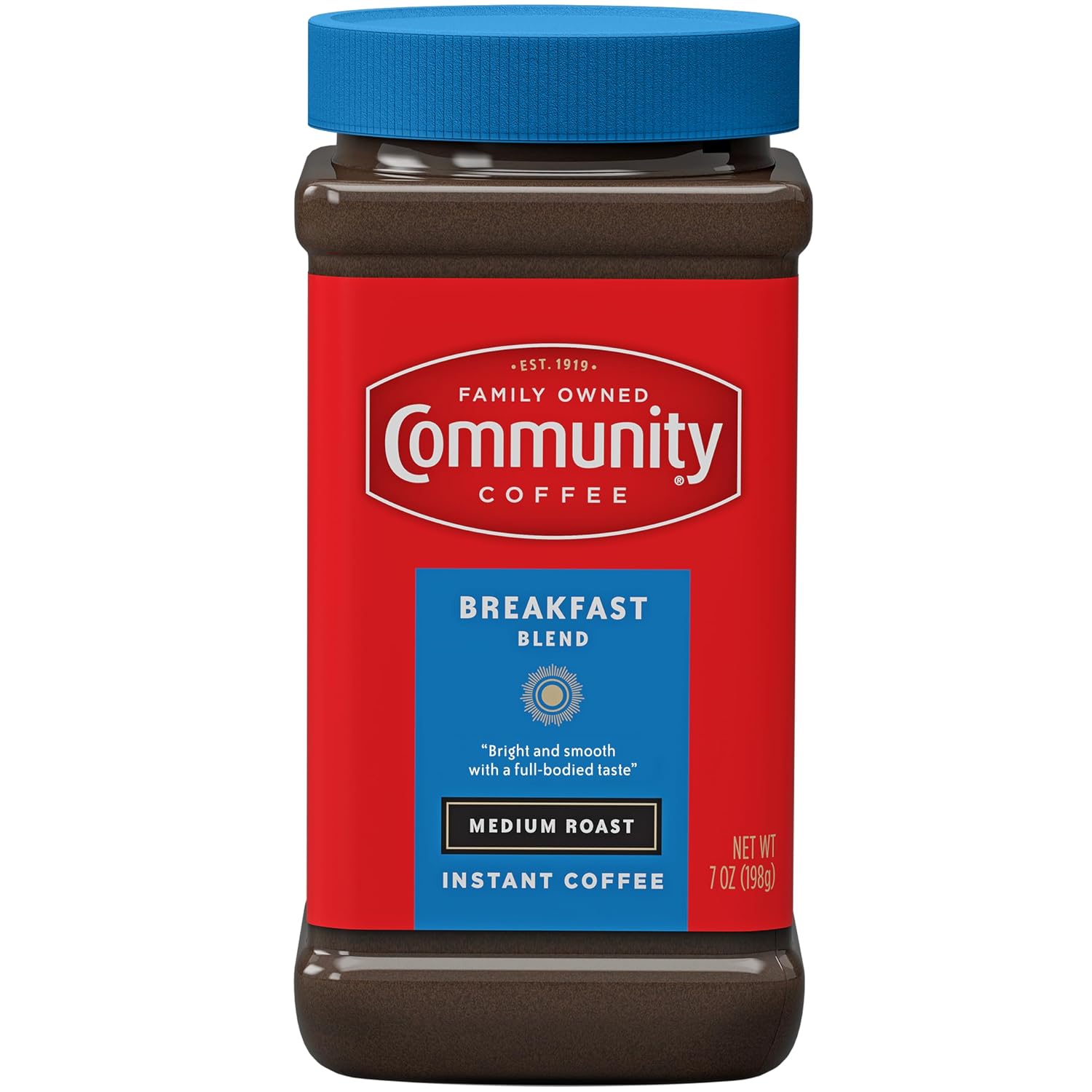 Community Coffee Breakfast Blend 인스턴트 커피, 미디엄 로스트