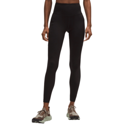 lululemon Fast and Free 하이라이즈 서멀 타이츠