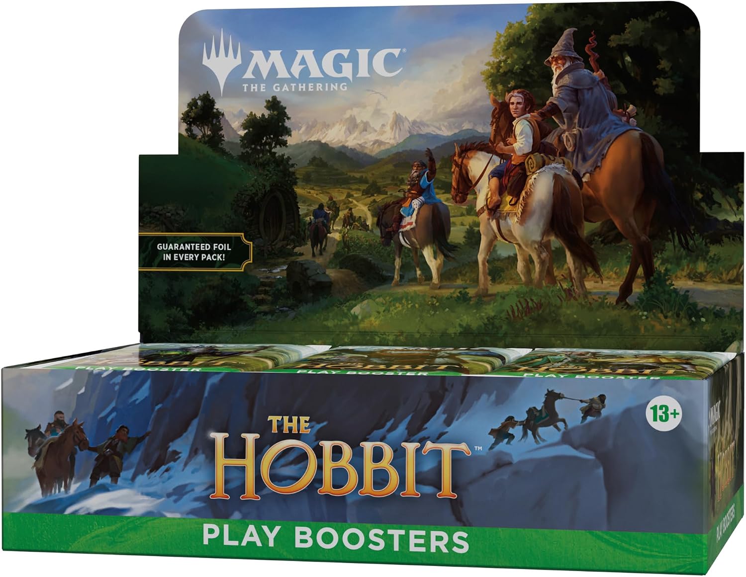 Magic: The Gathering | The Hobbit Play Booster Box | 30 Packs + 1 Foil Box Topper Card | 수집용 트레이딩 카드 게임