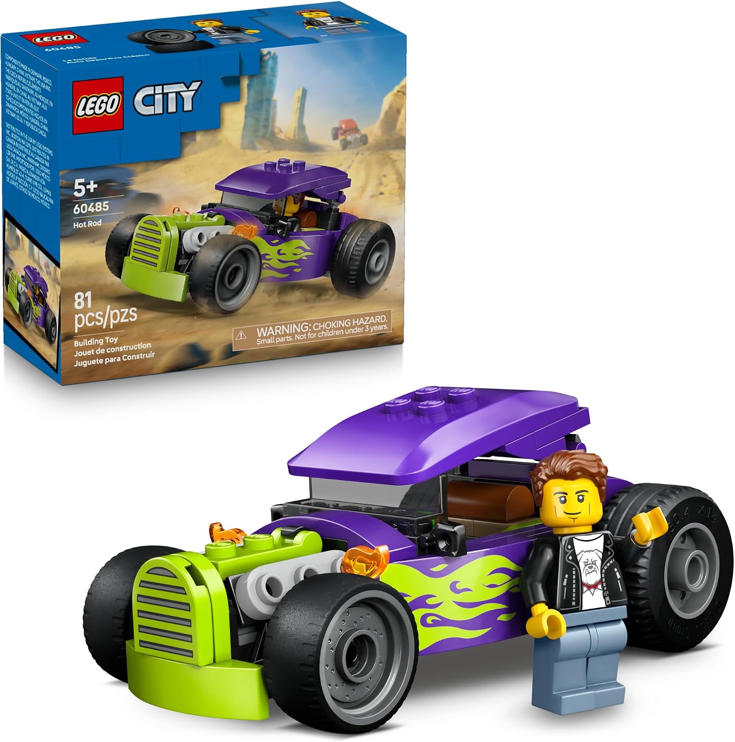 LEGO City Hot Rod 60485 빌딩 세트