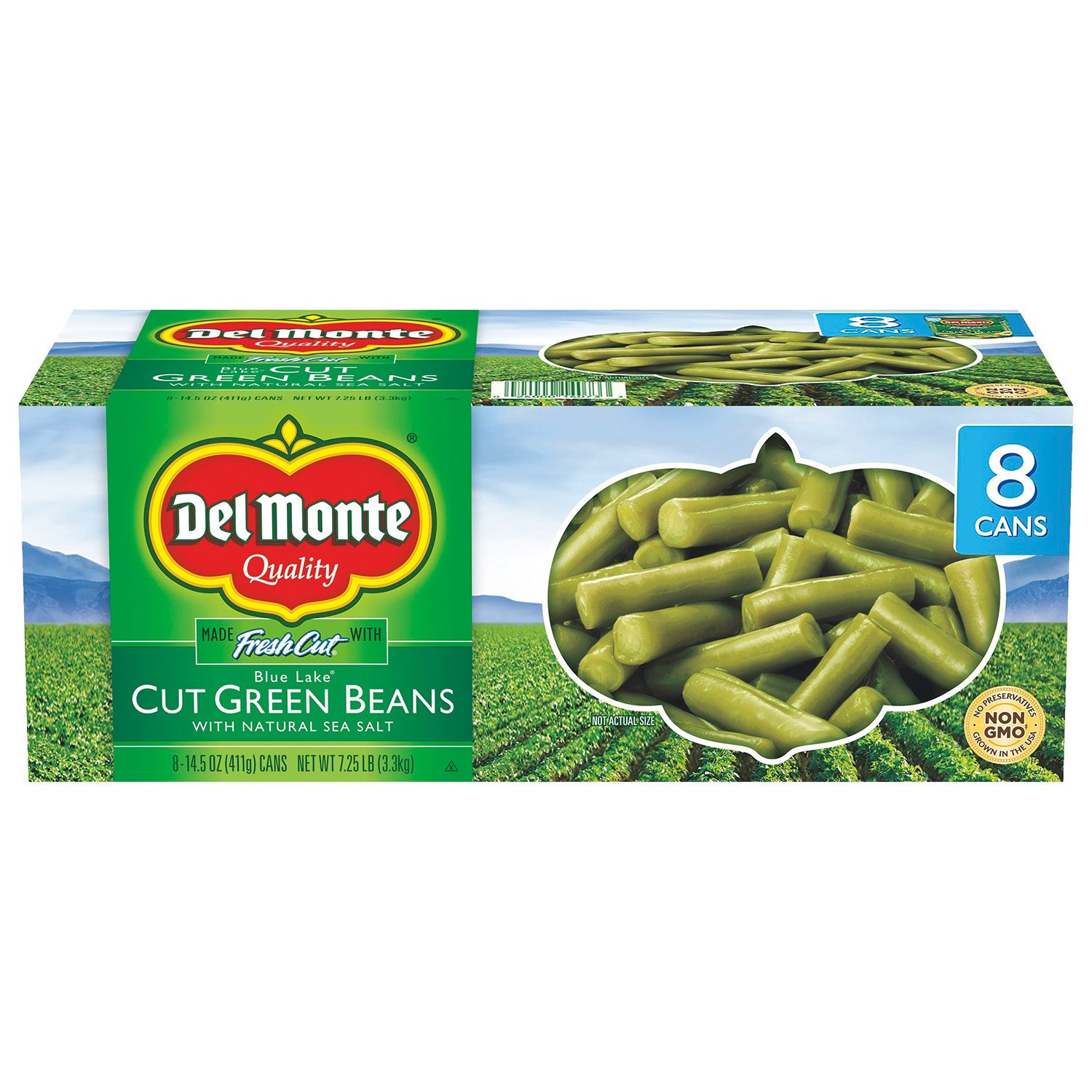 Del Monte Cut Green Beans (14.5 oz, 8개입)
