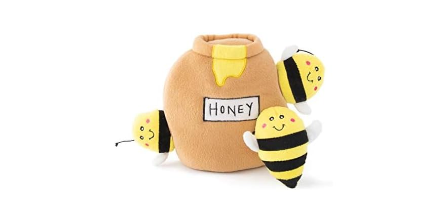 Zippy Burrow Honey Pot 강아지 노즈워크 인형