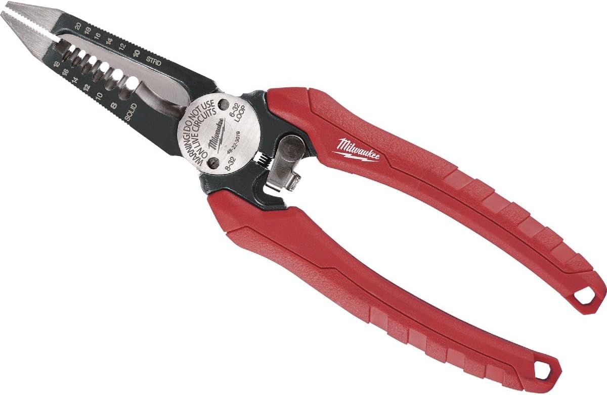 Milwaukee 6-in-1 전기공용 와이어 스트리퍼 플라이어
