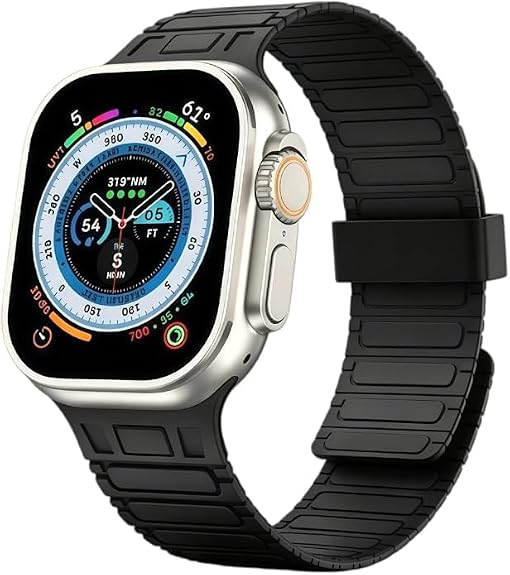 O-SEN 실리콘 마그네틱 Apple Watch 스포츠 밴드