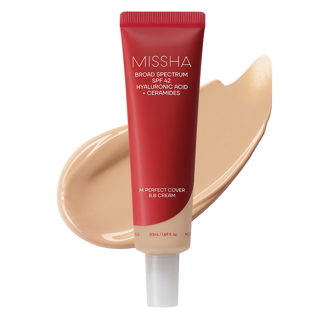 MISSHA M Perfect Cover 비비크림 23호 내추럴 베이지 SPF 42 PA+++ 50ml