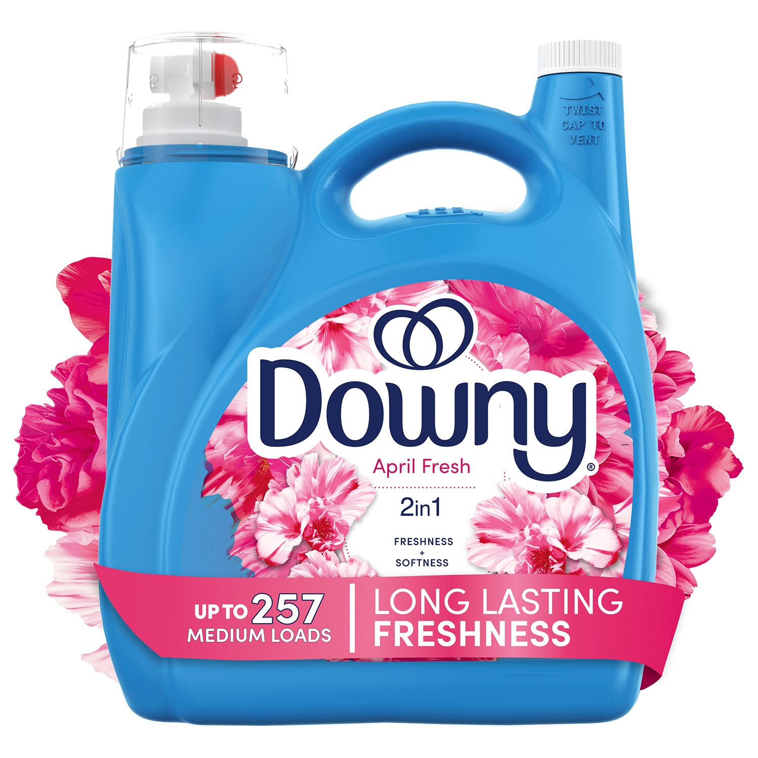 Downy Soft & Fresh Liquid Fabric Softener, April Fresh, 150 fl. oz.