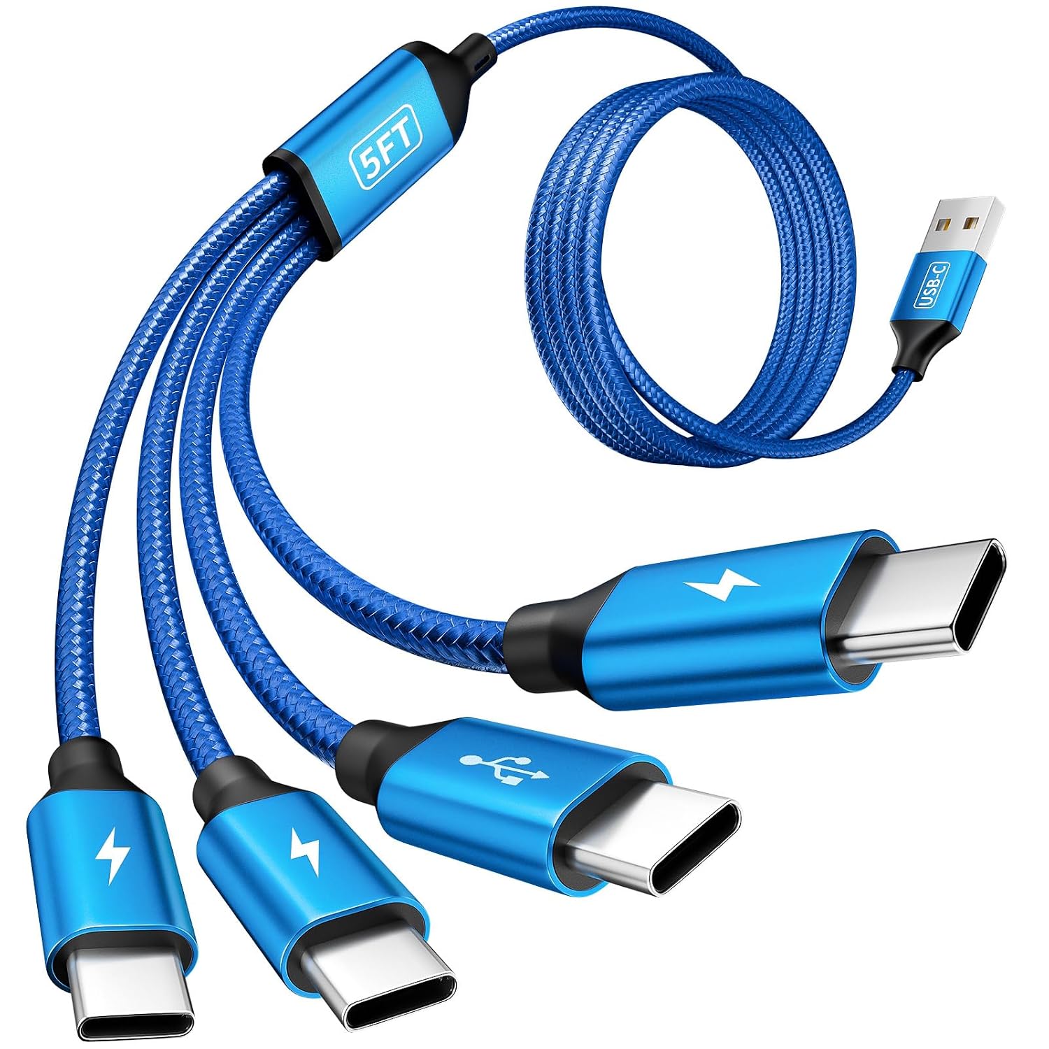 Firsting 4 in 1 USB-A to USB-C 충전 케이블