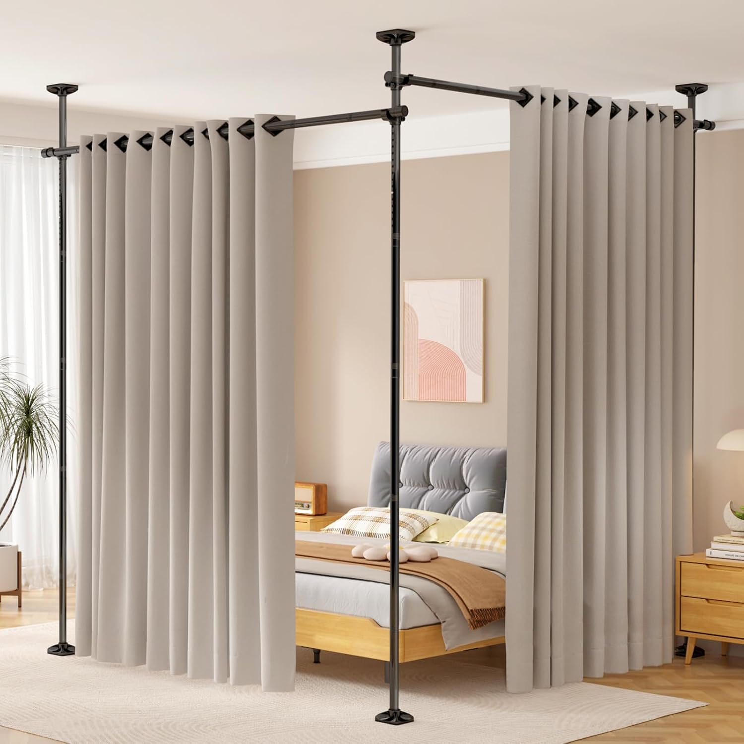 SUNALLY Privacy Room Divider (28-114인치)