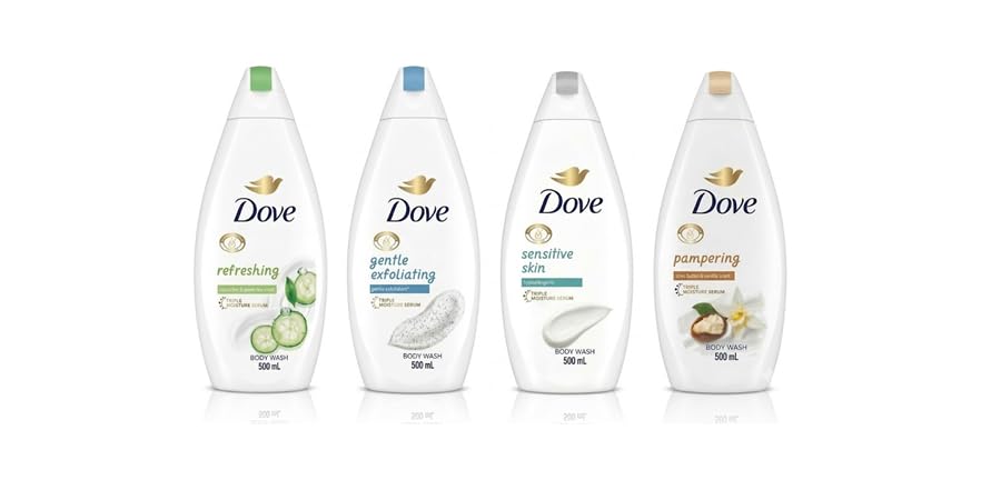(4-Pack) Dove 500 ML 바디워시