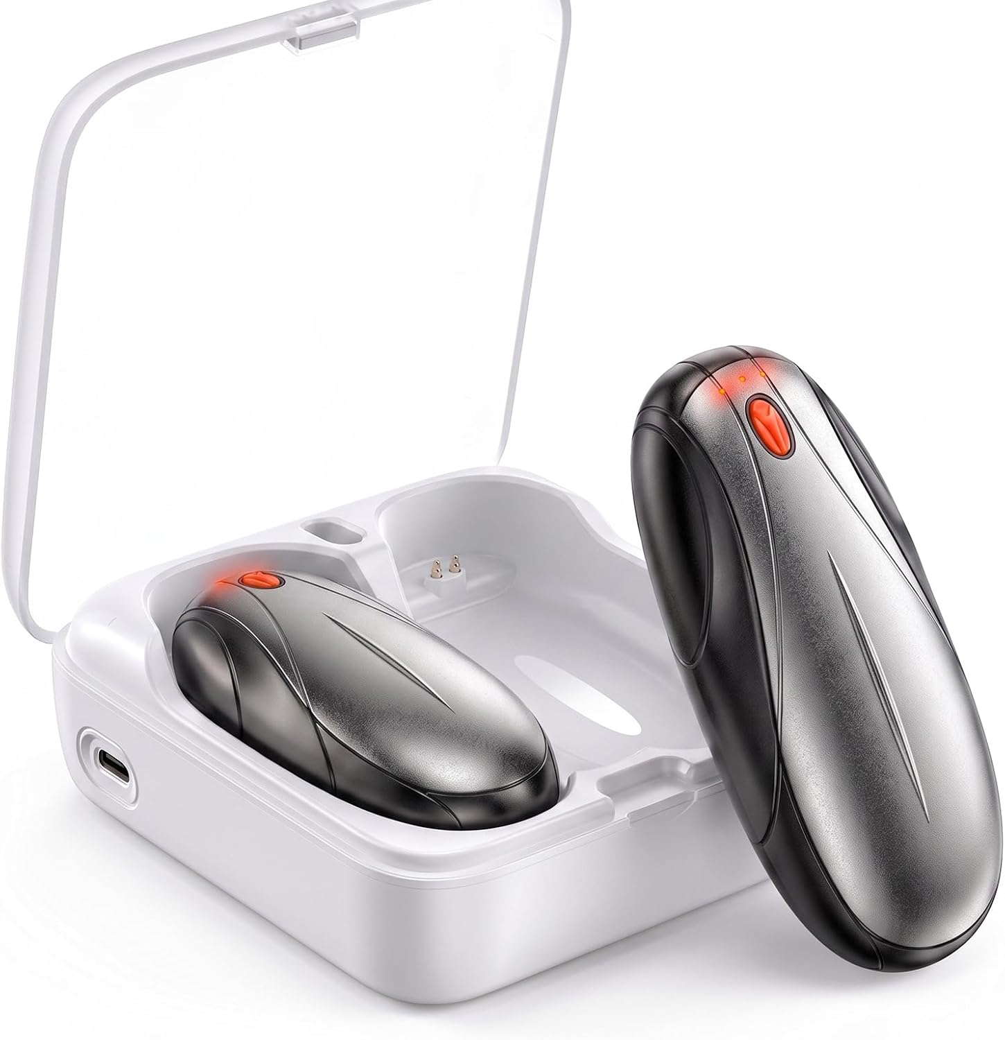Xumemall 14000mAh Rechargeable Portable Hand Warmers (2-Pack)