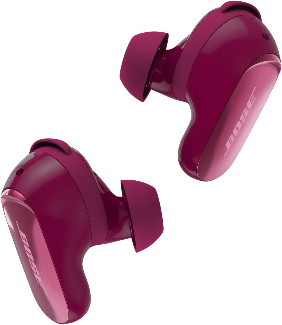 Bose QuietComfort Ultra Earbuds (2nd Gen) - 무선 노이즈 캔슬링 이어버드, 마이크 포함, 몰입형 오디오, USB-C 충전, 최대 6시간 배터리, IPX4 등급, Deep Plum - 한정판 색상