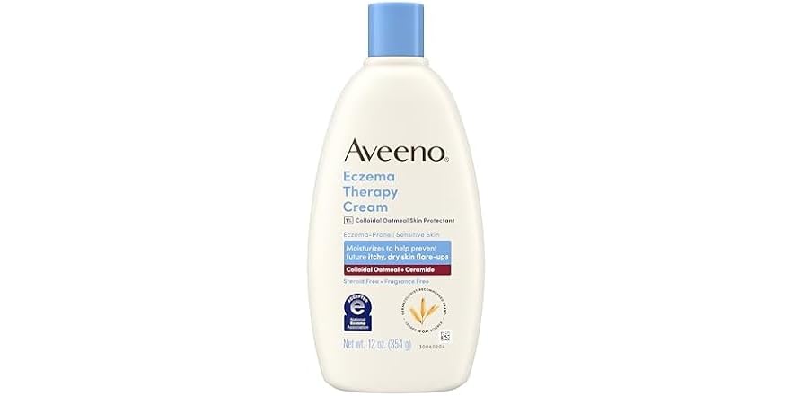 Aveeno Eczema Therapy 보습 바디 크림 12oz