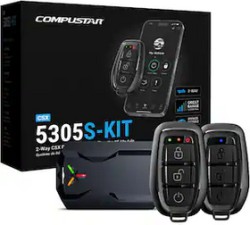 Compustar 2-Way 원격 시동 시스템 (LTE 모듈 및 설치 포함)