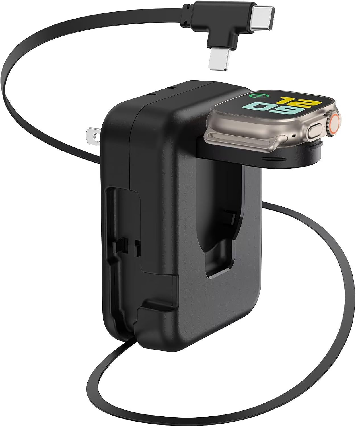 BEACOO 36W GaN 3-in-1 벽면 충전기 (Apple Watch 충전기 포함)