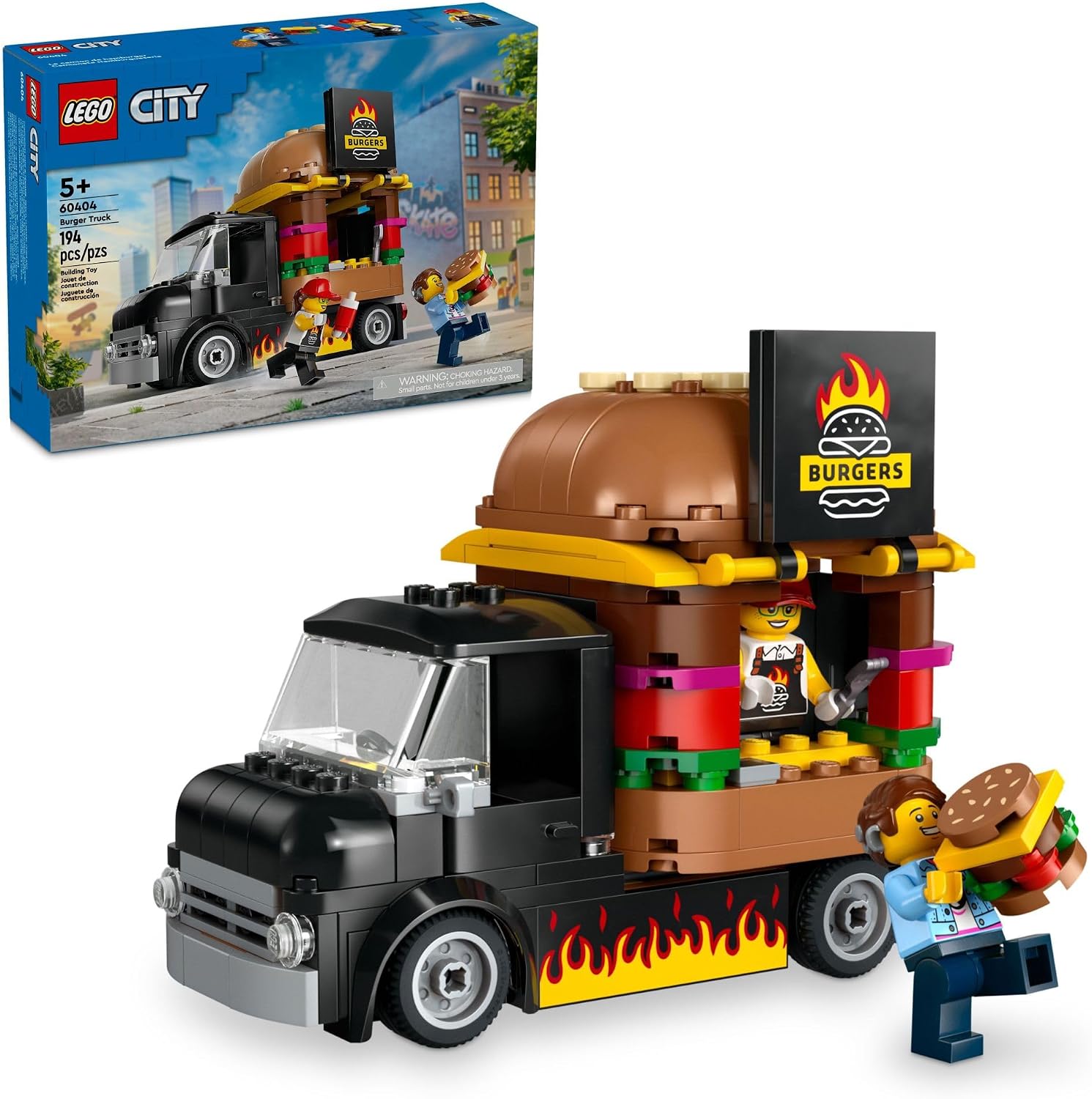 LEGO City Burger Truck 장난감 조립 세트